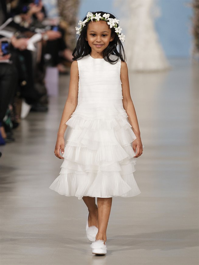 Oscar de la renta flower sale girl dresses